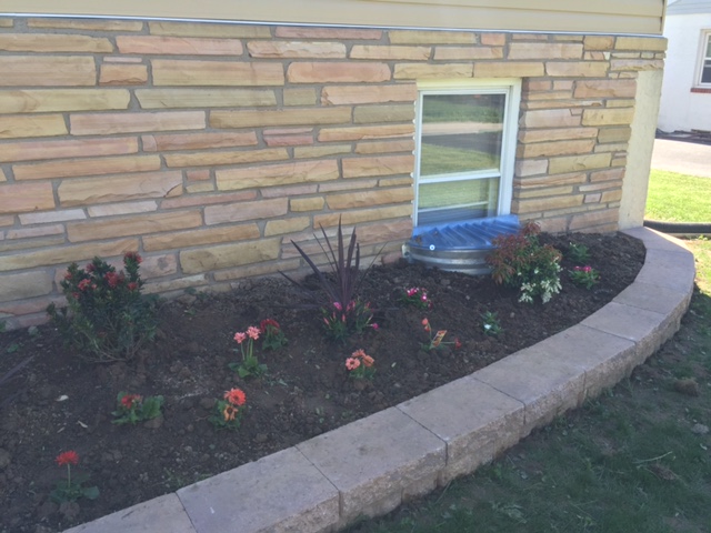 garden retaining wall